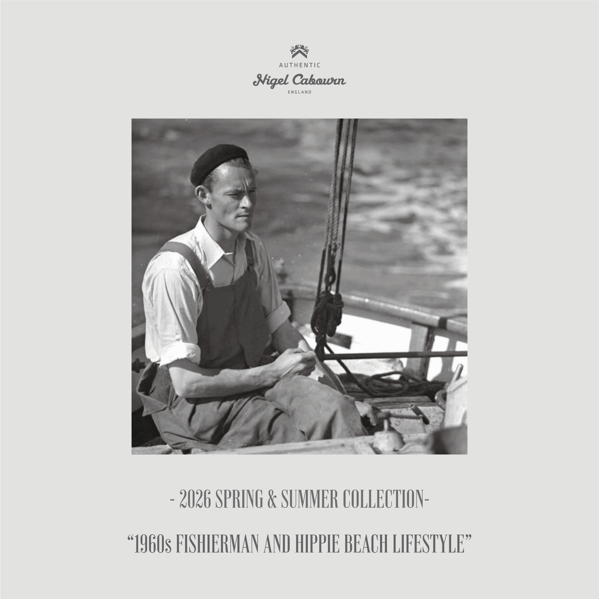 す*ん様 【未使用】Nigel Cabourn ナイジェル・ケーボン 記念本＋限 Nigel Cabourn Spring & Summer 2026 Catalog – ナイジェル・ケーボン