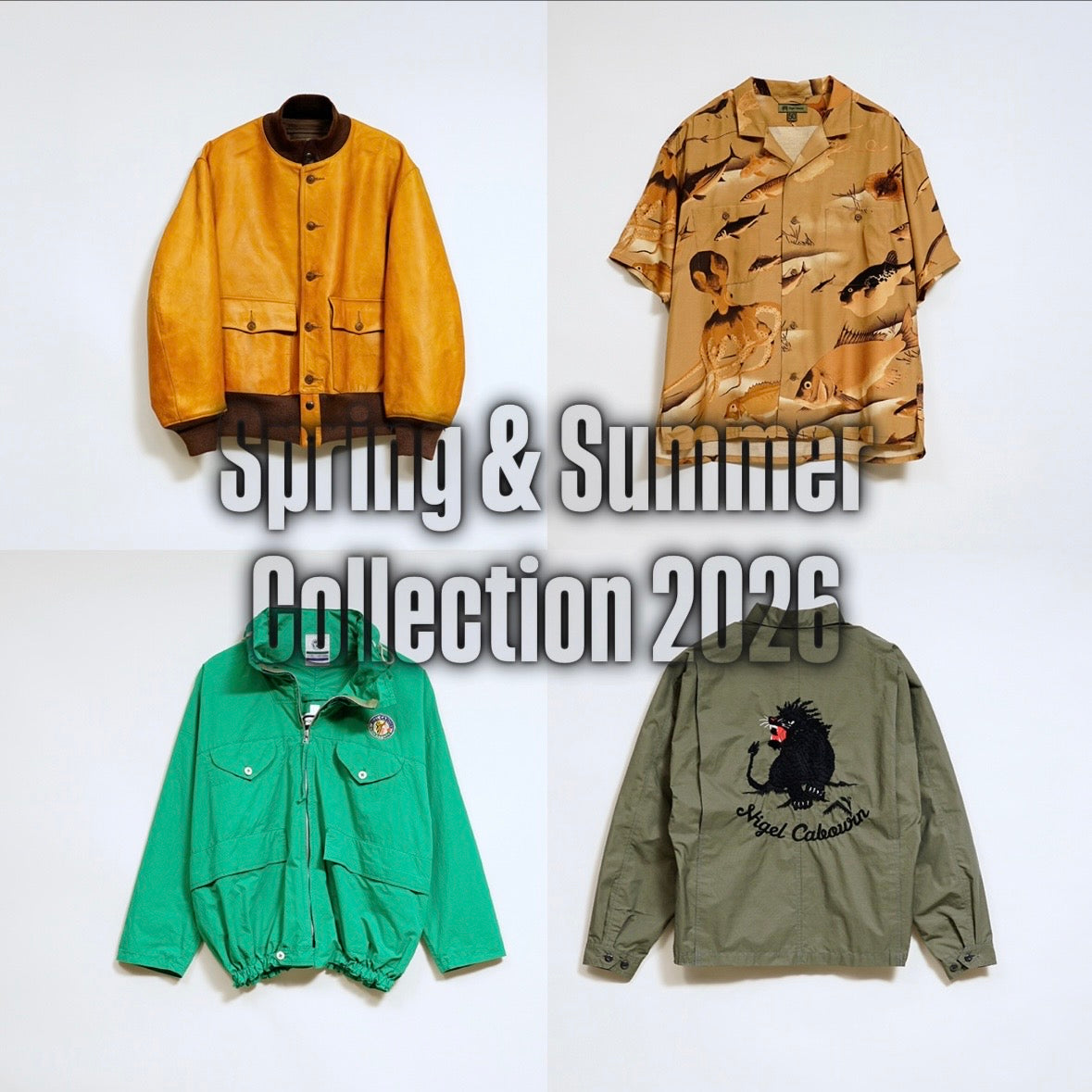 《FUKUOKA STORE》Spring & Summer Collection 2026 先行予約会 – ナイジェル・ケーボン オンライン ...