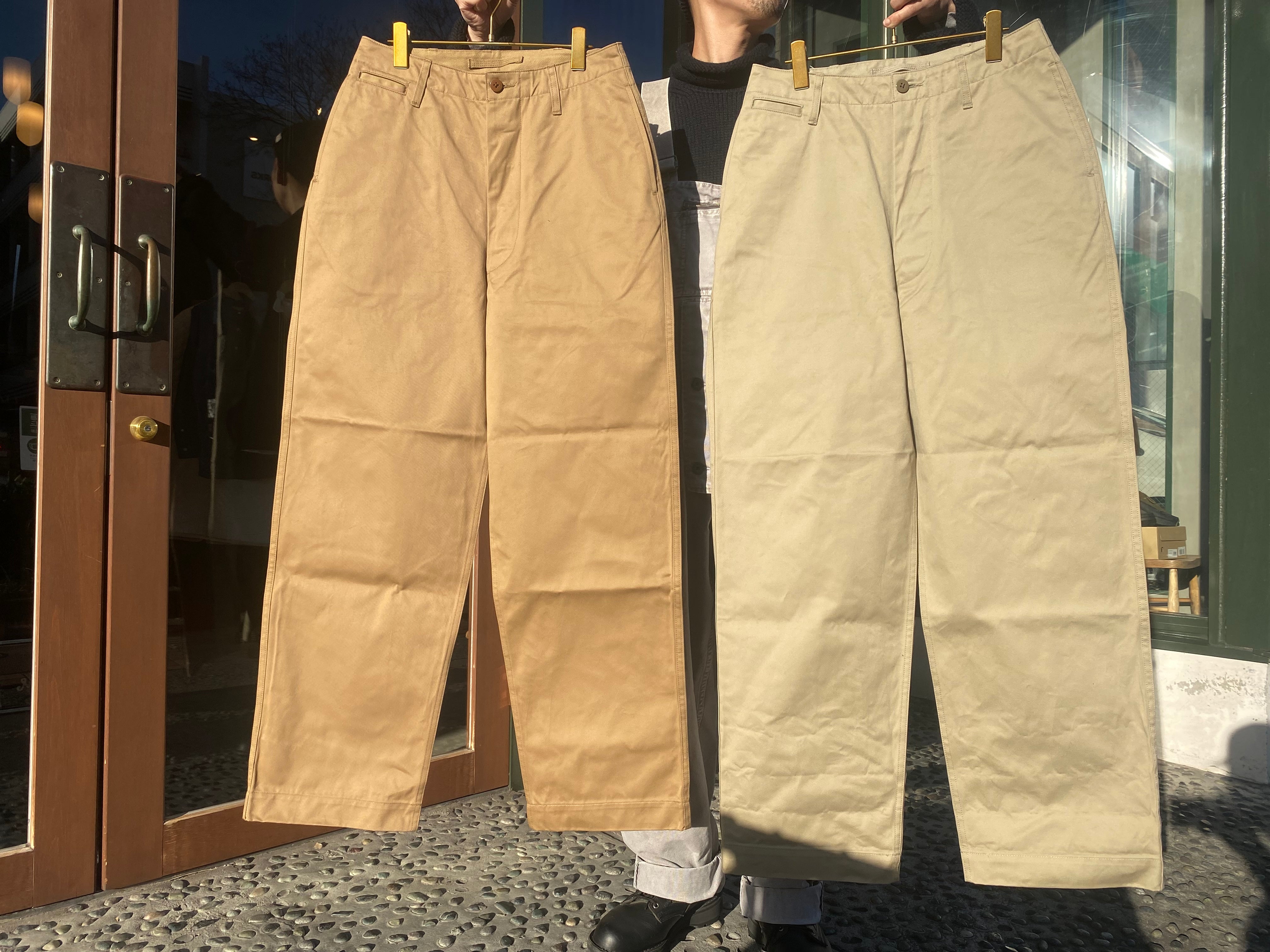 NEW BASIC CHINO PANT - WEST POINT の素敵なところ