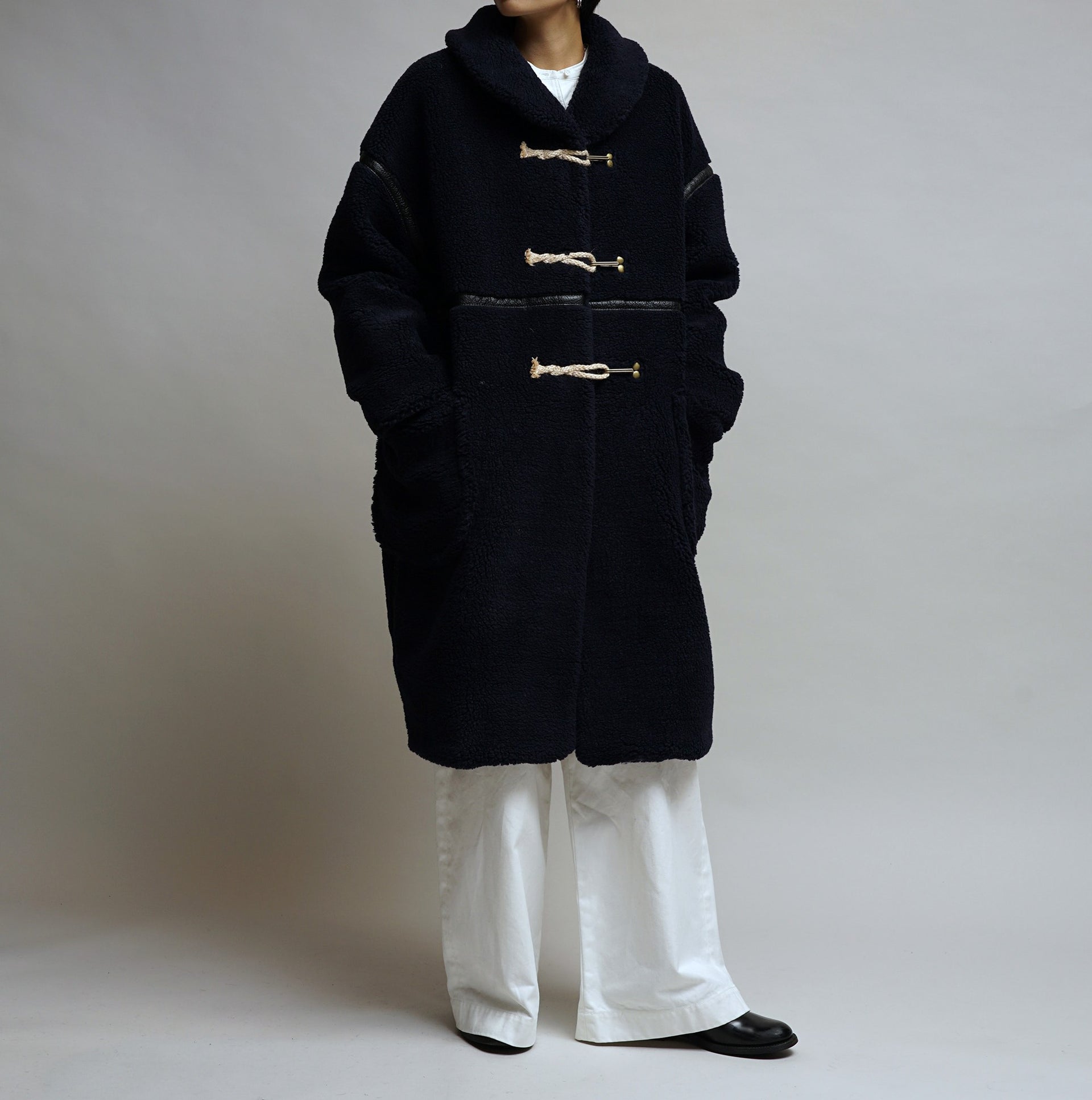 軽くて、暖かい》ネイバルダッフル / NAVAL DUFFLE - ECO FUR 
