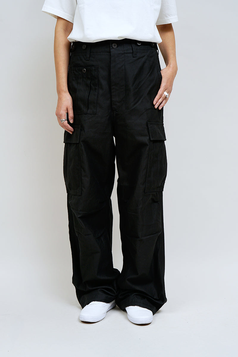 【ナイジェル・ケーボン】UNISEX / アーミーカーゴパンツ - ブラック / ARMY CARGO PANT - BLACK