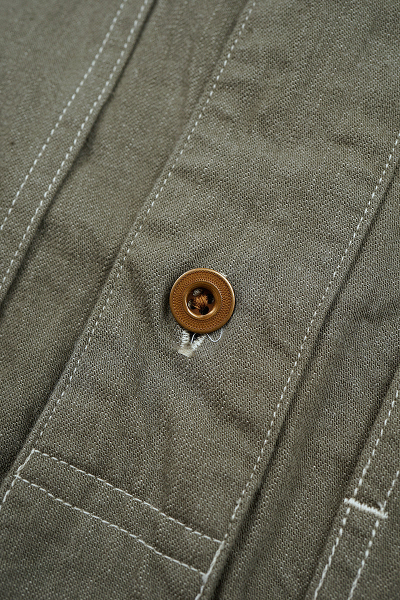 【ナイジェル・ケーボン】MAN / ユーティリティーシャツ タイプ2 - 10オンスデニム / UTILITY SHIRT TYPE2 - 10oz DENIM