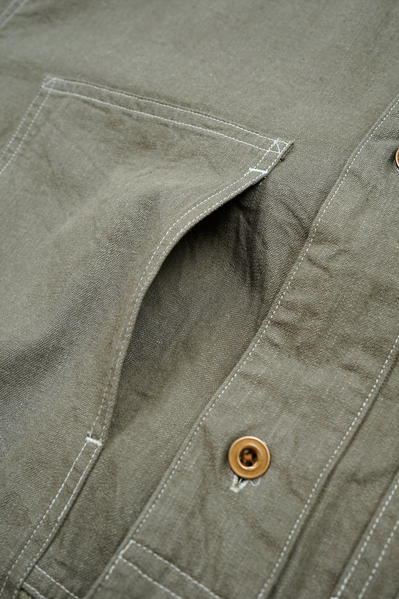 【ナイジェル・ケーボン】MAN / ユーティリティーシャツ タイプ2 - 10オンスデニム / UTILITY SHIRT TYPE2 - 10oz DENIM