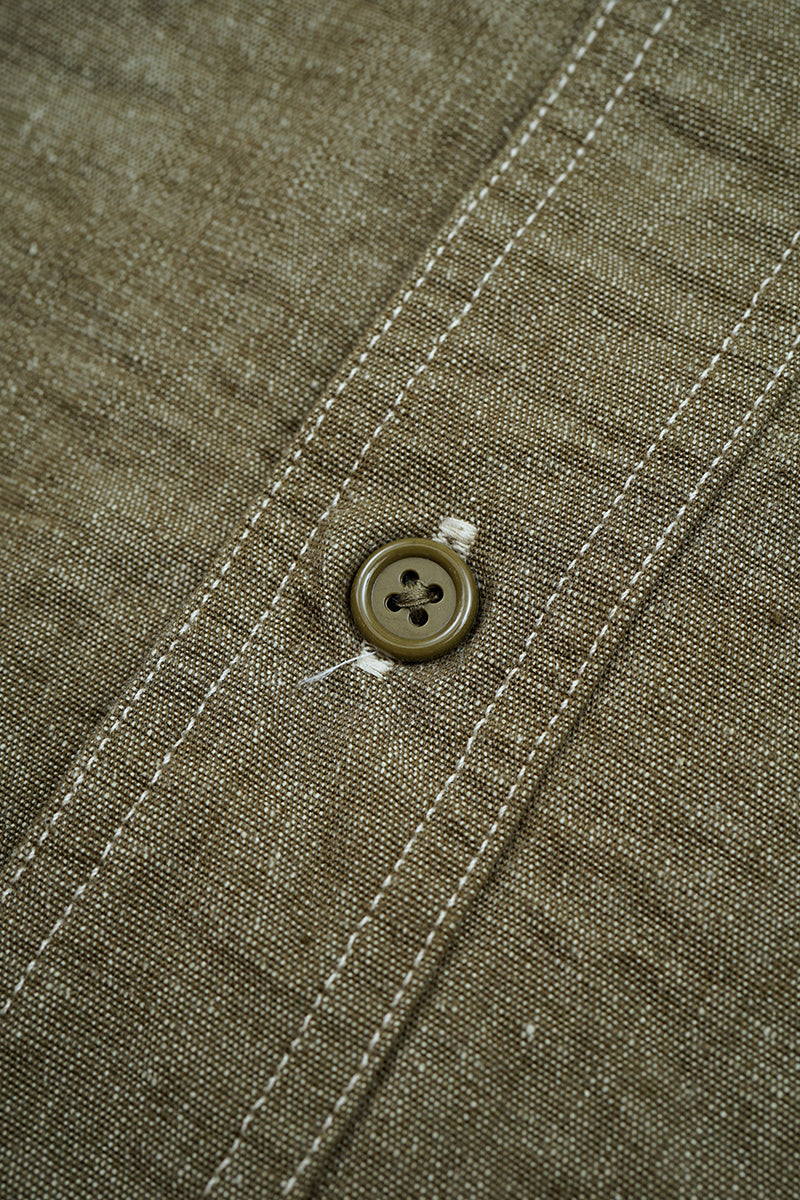 【ナイジェル・ケーボン】MAN / ユーティリティーシャツ タイプ2 - 10オンスデニム / UTILITY SHIRT TYPE2 - 10oz DENIM
