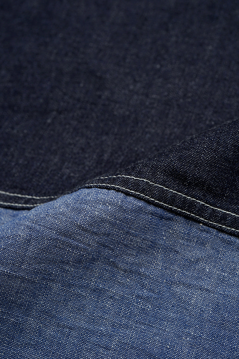 【ナイジェル・ケーボン】MAN / ユーティリティーシャツ タイプ2 - 10オンスデニム / UTILITY SHIRT TYPE2 - 10oz DENIM