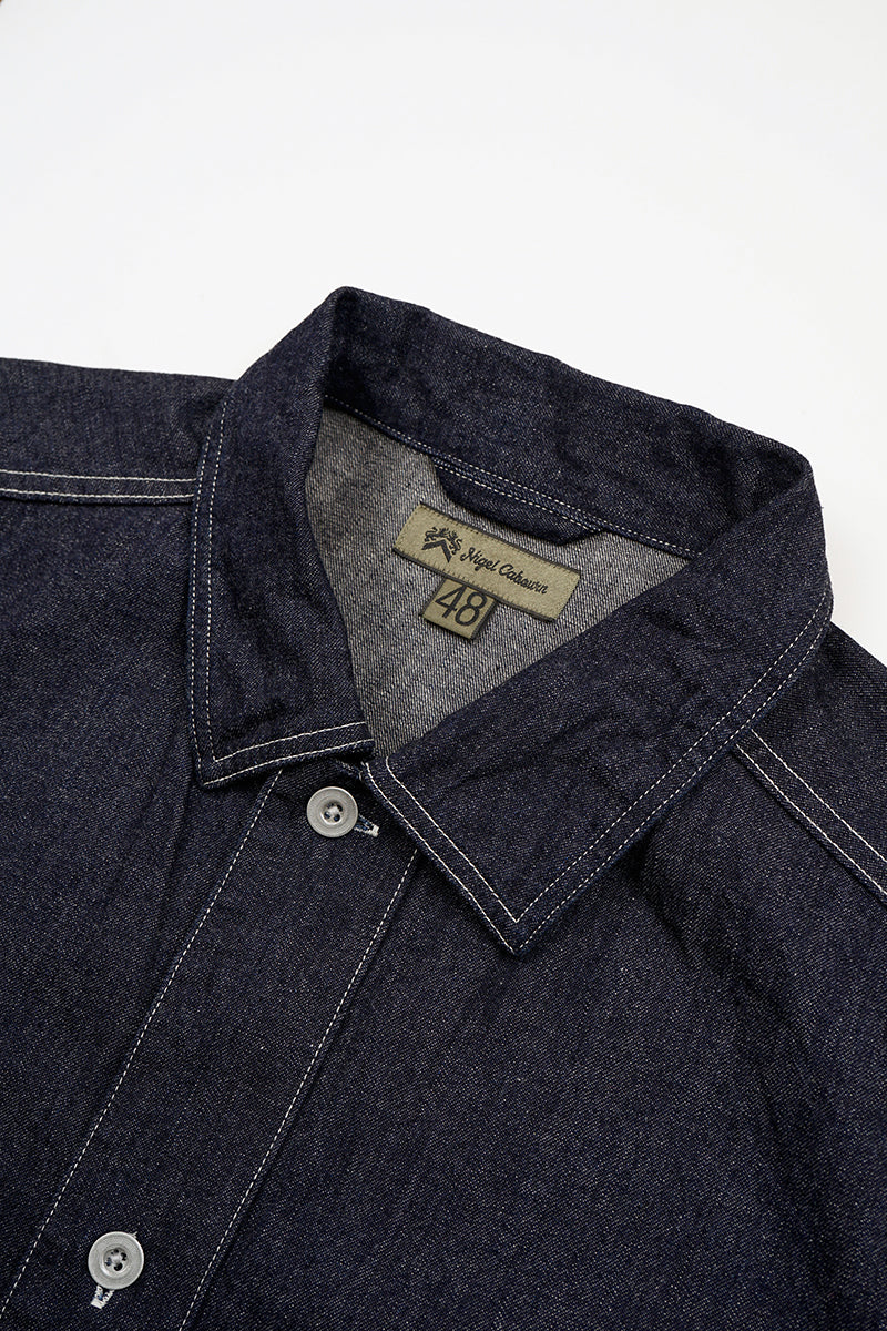【ナイジェル・ケーボン】MAN / ユーティリティーシャツ タイプ2 - 10オンスデニム / UTILITY SHIRT TYPE2 - 10oz DENIM