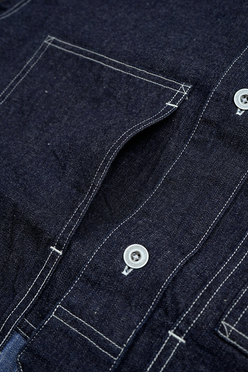 【ナイジェル・ケーボン】MAN / ユーティリティーシャツ タイプ2 - 10オンスデニム / UTILITY SHIRT TYPE2 - 10oz DENIM