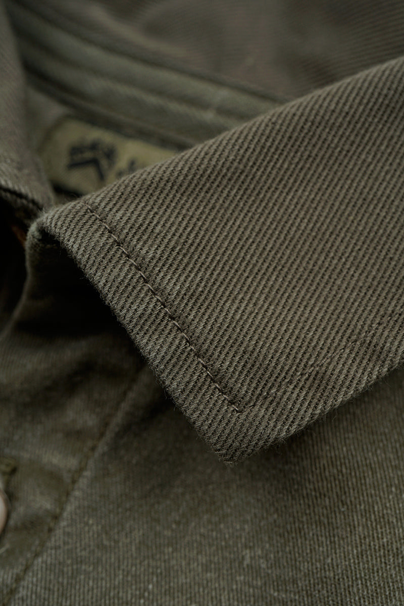 【ナイジェル・ケーボン】MAN / ラガーシャツ - ピグメント / RUGGER SHIRT - PIGMENT FADE