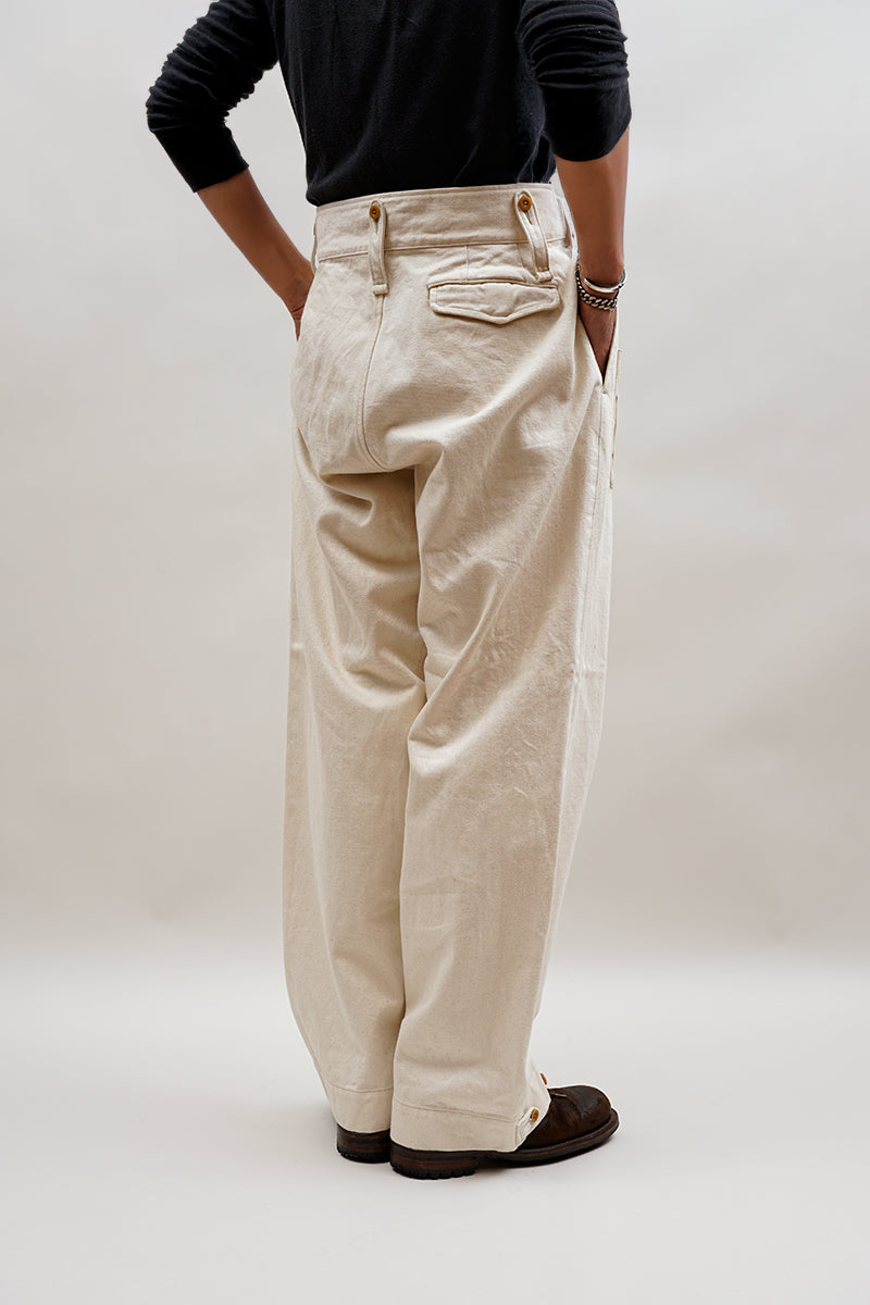 オンラインストア限定【ナイジェル・ケーボン】MAN / ブリティッシュアーミーパンツ - アイボリー / BRITISH ARMY PANT - IVORY