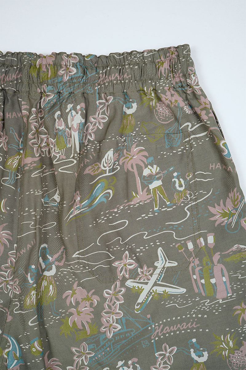 【ナイジェル・ケーボン】MAN / アロハショーツ- オールオーバーパターン / ALOHA SHORT - ALL OVER PATTERN