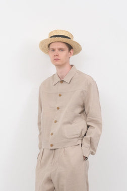 【ナイジェル・ケーボン】MAN / ファーマージャケット - リネン / FARMER JACKET - LINEN