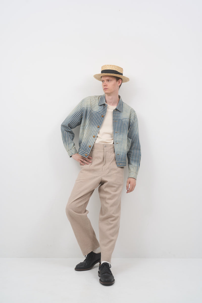 【ナイジェル・ケーボン】MAN / ファーマージャケット - パラカチェック / FARMER JACKET - PALAKA CHECK