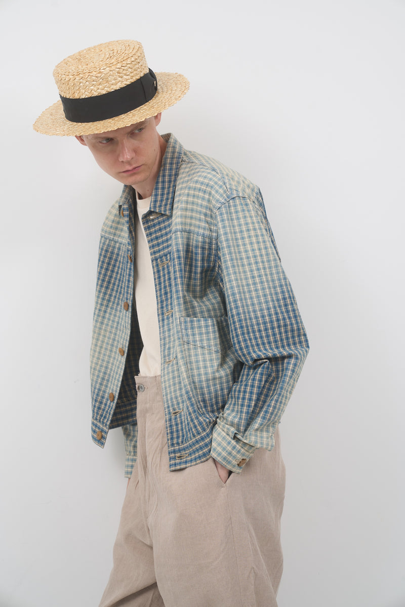 【ナイジェル・ケーボン】MAN / ファーマージャケット - パラカチェック / FARMER JACKET - PALAKA CHECK