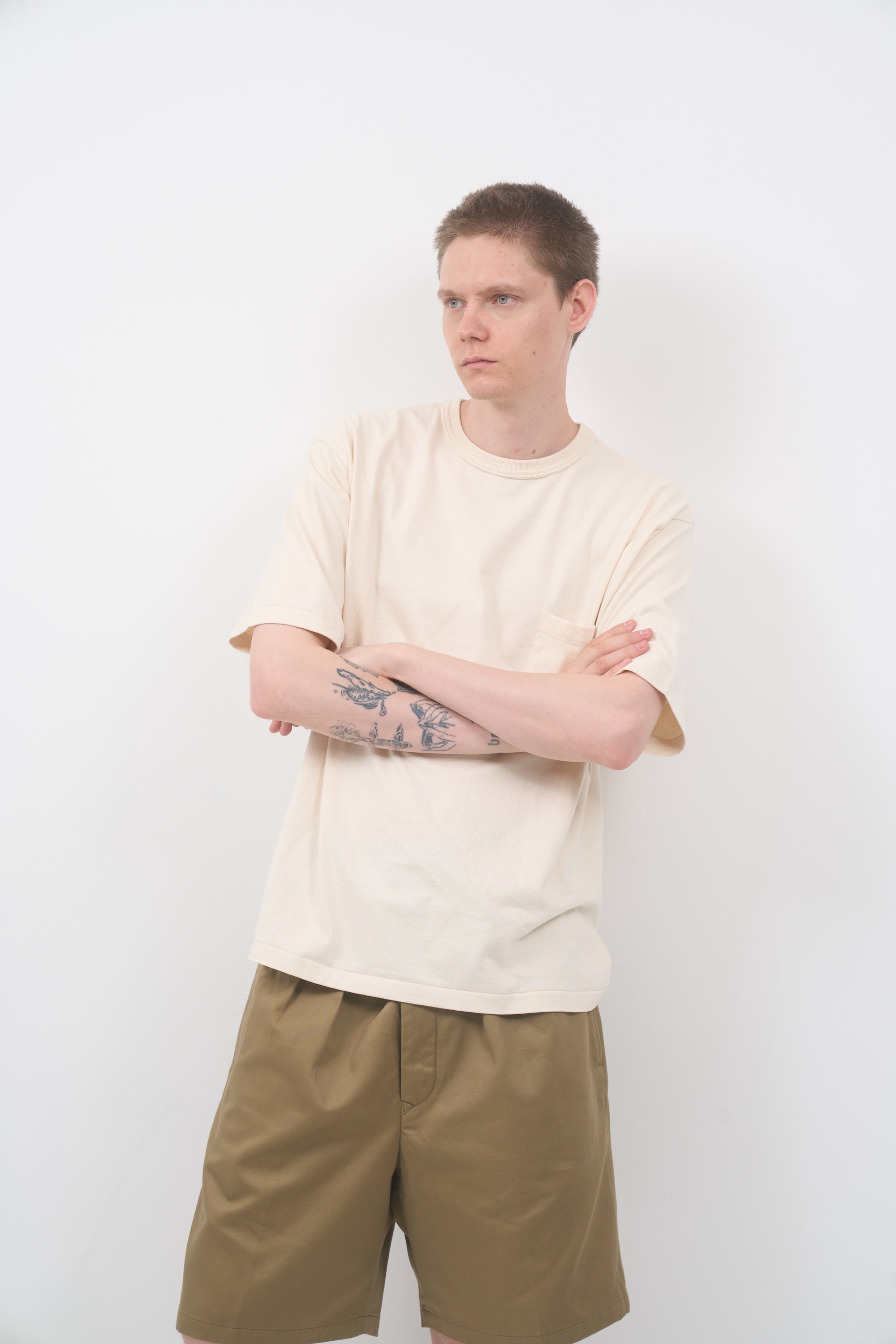 ナイジェル・ケーボン】MAN / 7.8オンス ダブルバインダーTシャツ