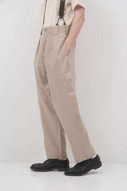 【ナイジェル・ケーボン】MAN / ファーマーパンツ - リネン / FARMER PANT LINEN