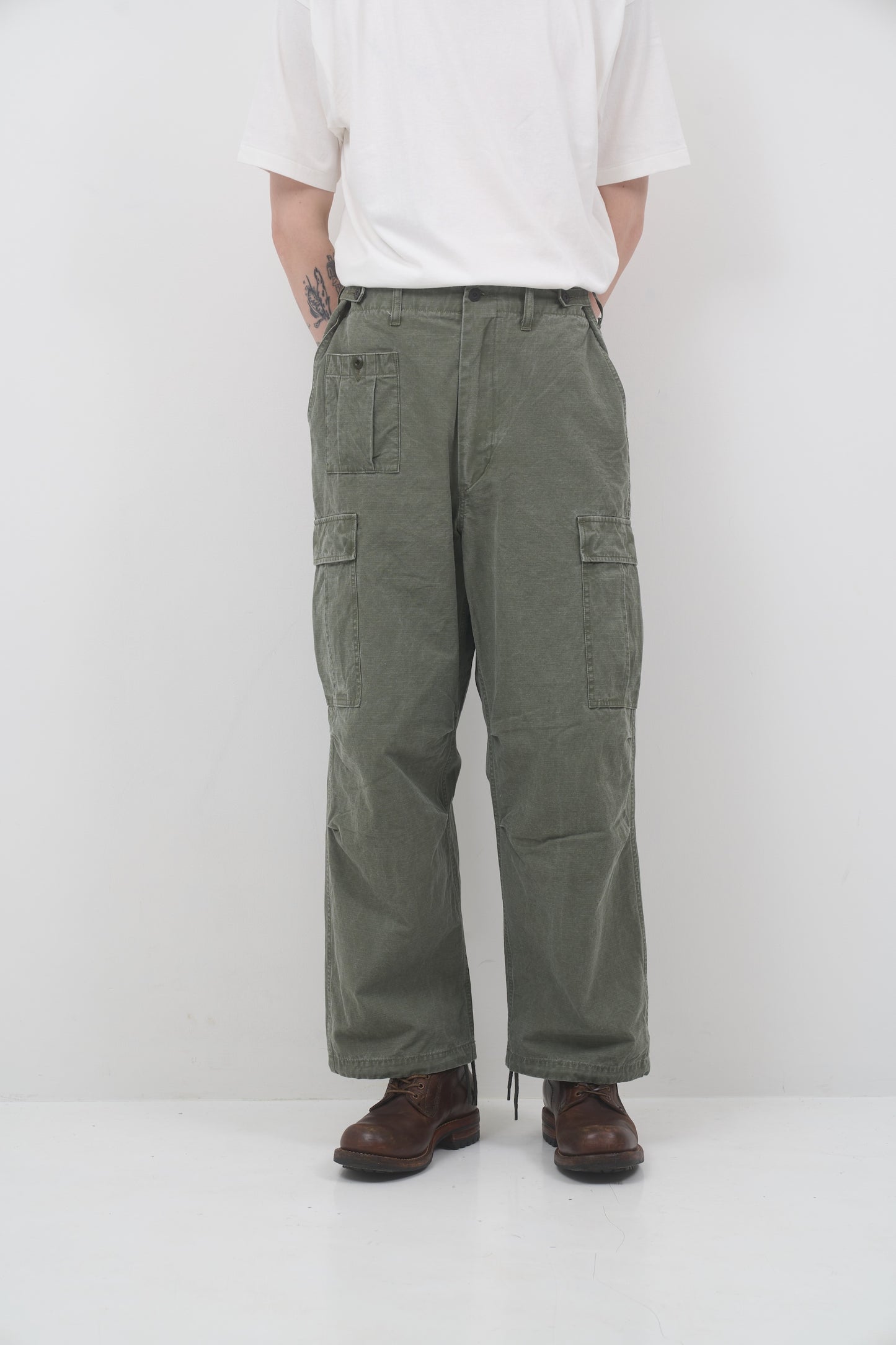 【ナイジェル・ケーボン】MAN / アーミーカーゴパンツ - リップストップピグメント / ARMY CARGO PANT - RIPSTOP PIGMENT