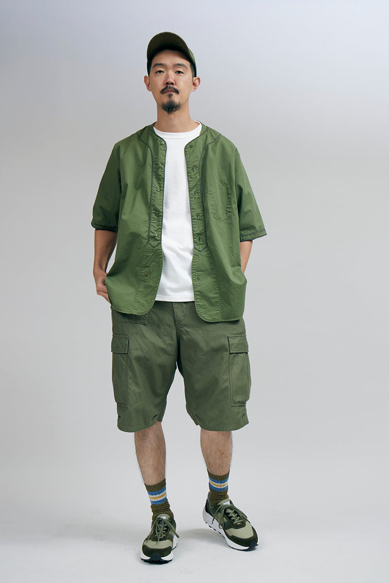 【ナイジェル・ケーボン】MAN / ベースボールシャツ ショートスリーブ -タイプ2 / BASEBALL SHIRT S/S -TYPE2