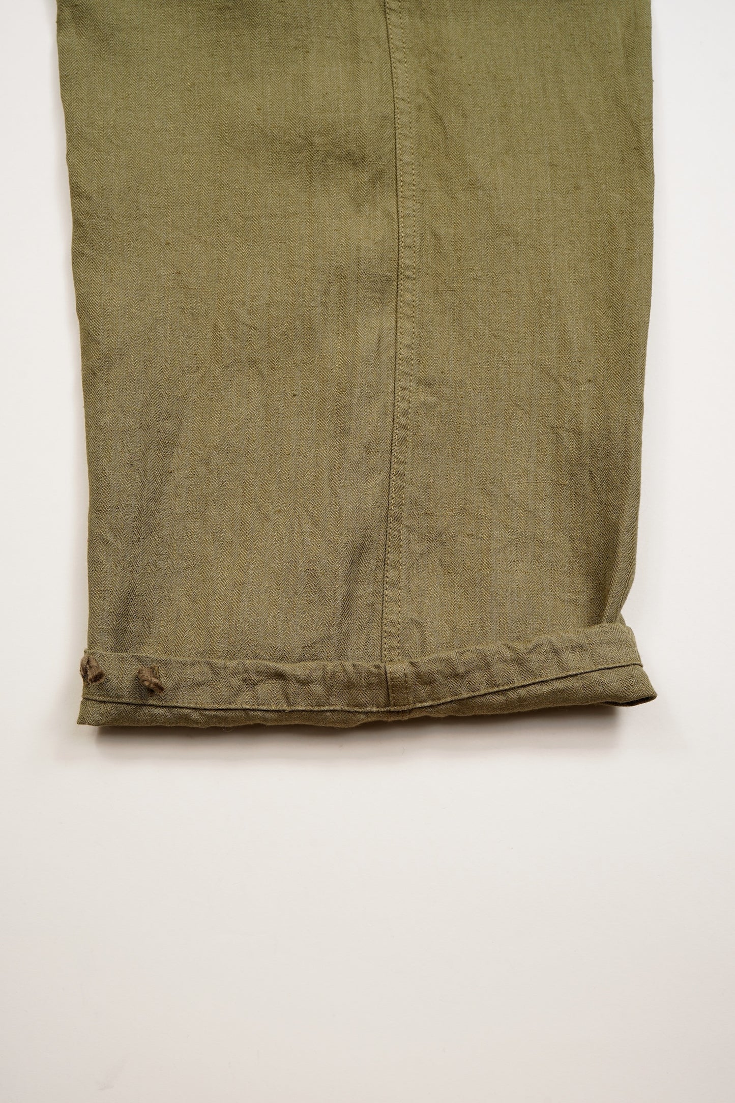 【ナイジェル・ケーボン】MAN / ロイヤルネイビー カーゴパンツ - リネンヘリンボーンツイル / ROYAL NAVY CARGO PANT - LINEN HERRINGBONE TWILL