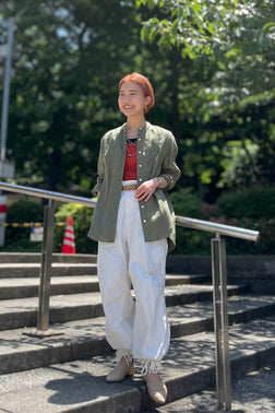 [Styling]Nigel Cabourn WOMAN THE ARMY GYM NAKAMEGURO STORE 2024.5.11