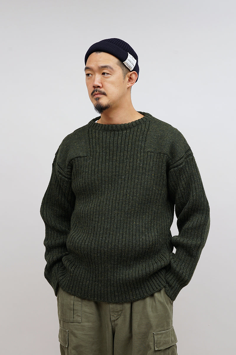 【ナイジェル・ケーボン】MAN / LE5 ビーサムセーター - ブリティッシュウール / LE5 BEETHAM SWEATER - BRITISH WOOL