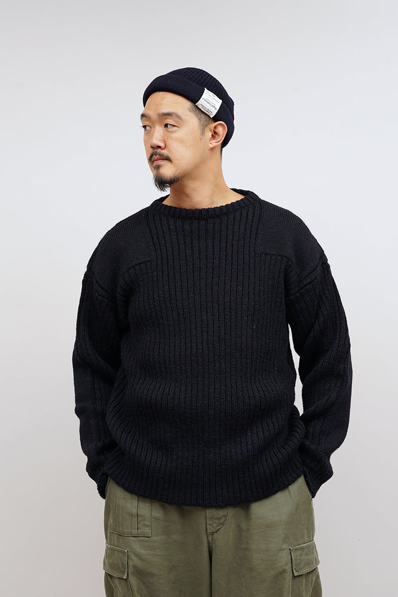 【ナイジェル・ケーボン】MAN / LE5 ビーサムセーター - ブリティッシュウール / LE5 BEETHAM SWEATER - BRITISH WOOL