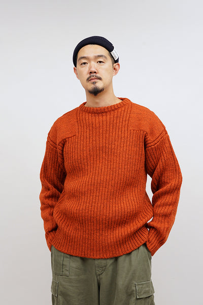 【ナイジェル・ケーボン】MAN / LE5 ビーサムセーター - ブリティッシュウール / LE5 BEETHAM SWEATER - BRITISH WOOL