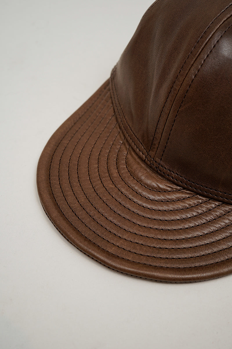 【ナイジェル・ケーボン】MAN / メカニックキャップ - レザー / MECHANICS CAP - LEATHER