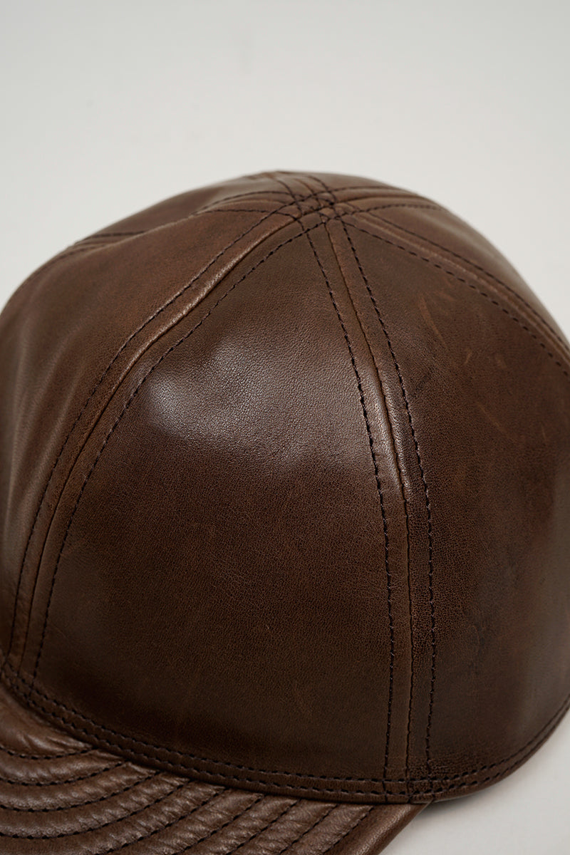 【ナイジェル・ケーボン】MAN / メカニックキャップ - レザー / MECHANICS CAP - LEATHER