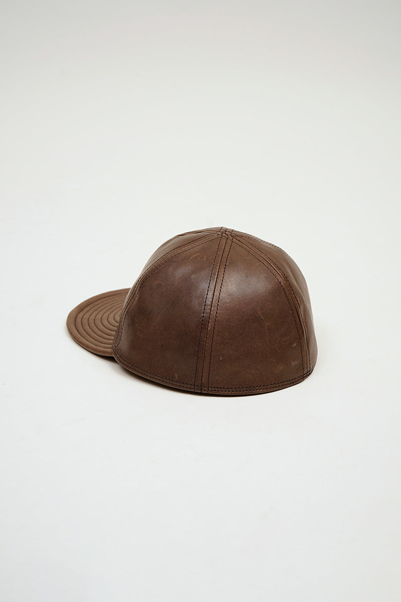 【ナイジェル・ケーボン】MAN / メカニックキャップ - レザー / MECHANICS CAP - LEATHER