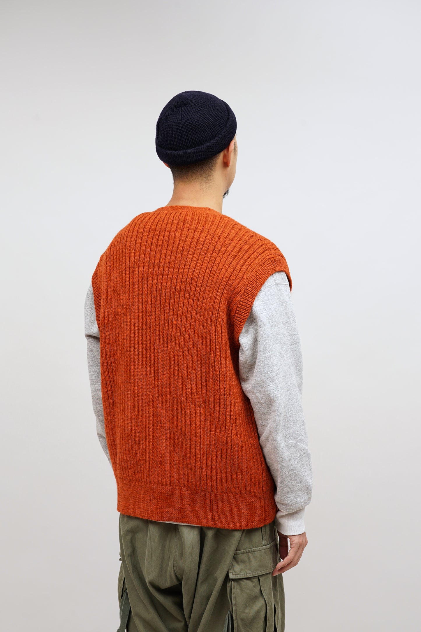 【ナイジェル・ケーボン】MAN / LE5 サマーヴィルベスト - ブリティッシュウール / LE5 SOMERVILLE VEST - BRITISH WOOL