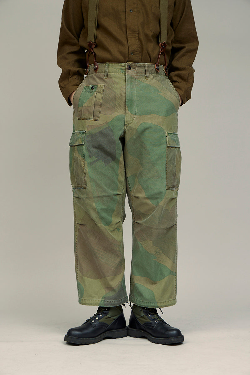 【ナイジェル・ケーボン】MAN / アーミーカーゴパンツ - フェードカモ / ARMY CARGO PANT - FADE CAMO