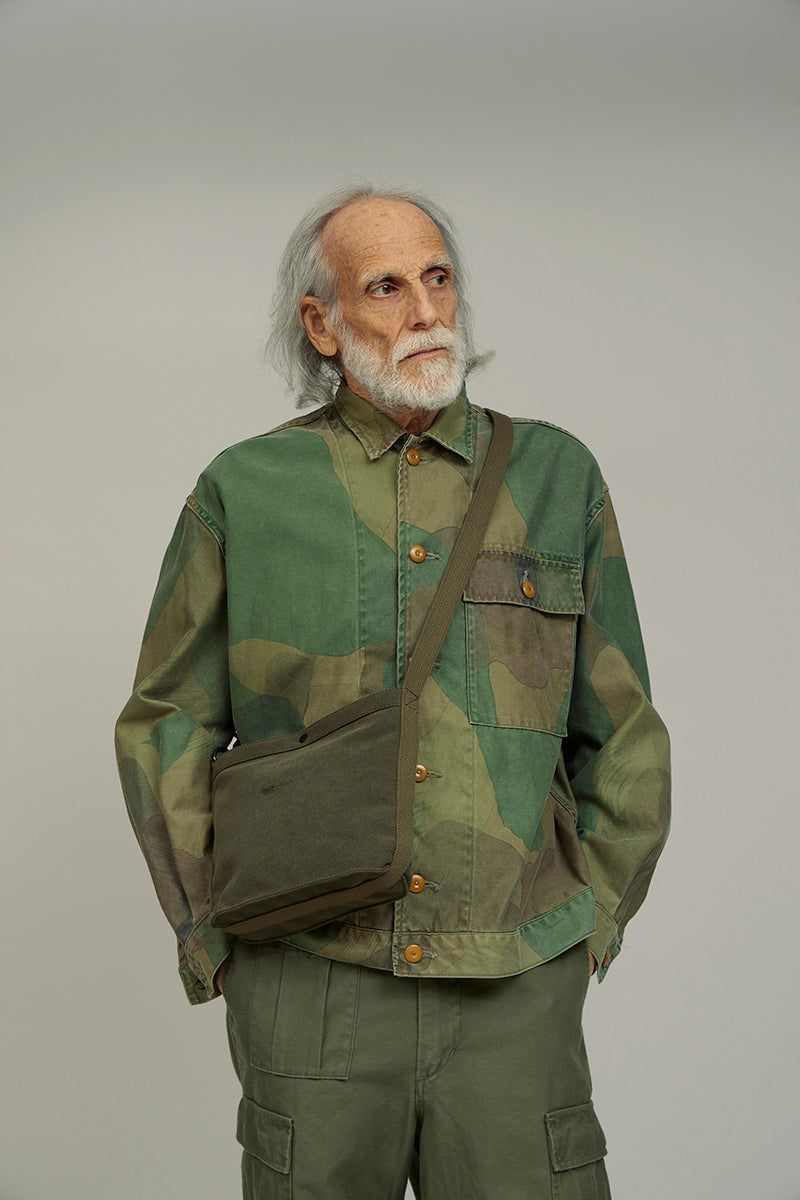 【ナイジェル・ケーボン】MAN / フレンチワークショートジャケット - カモ / FRENCH WORK SHORT JACKET - CAMO