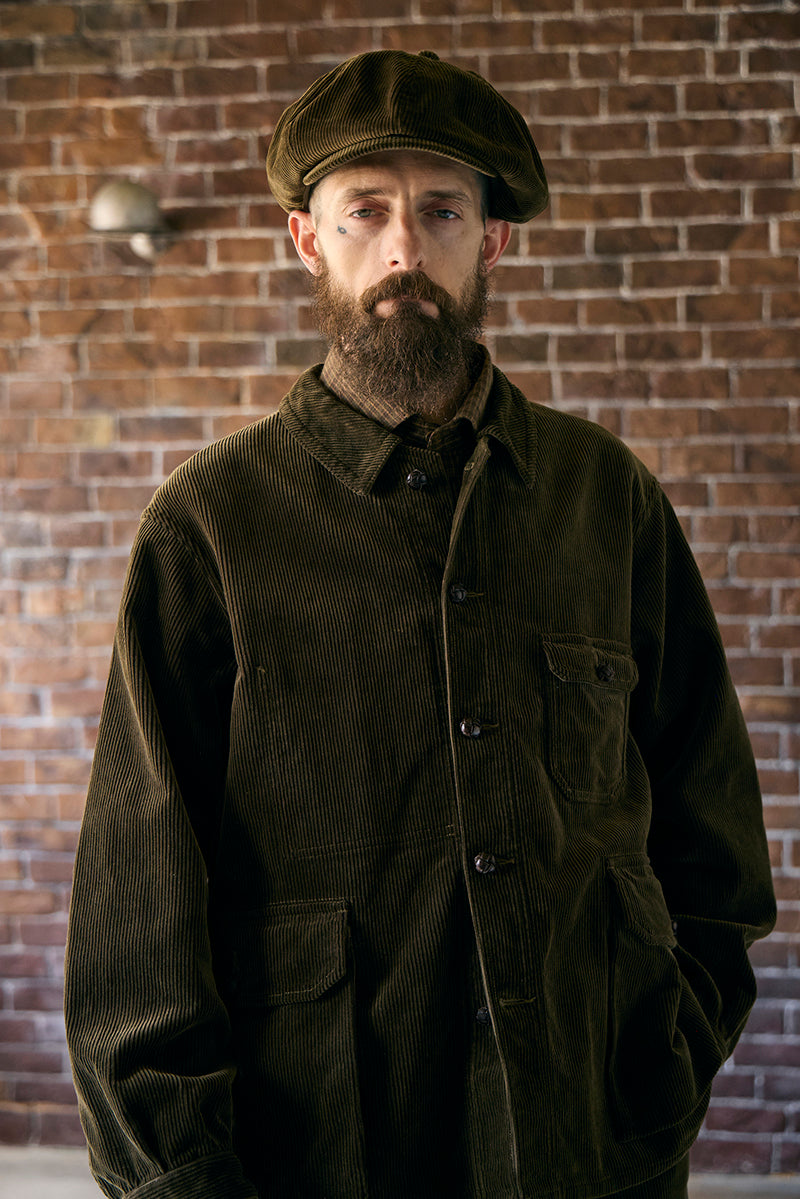 【ナイジェル・ケーボン】MAN /  フレンチワークジャケット - 8ウェールコーデュロイ / FRENCH WORK JACKET - 8W CORDUROY