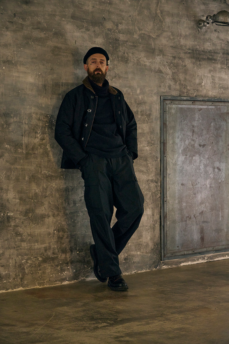 【ナイジェル・ケーボン】UNISEX / アーミーカーゴパンツ - ブラック / ARMY CARGO PANT - BLACK