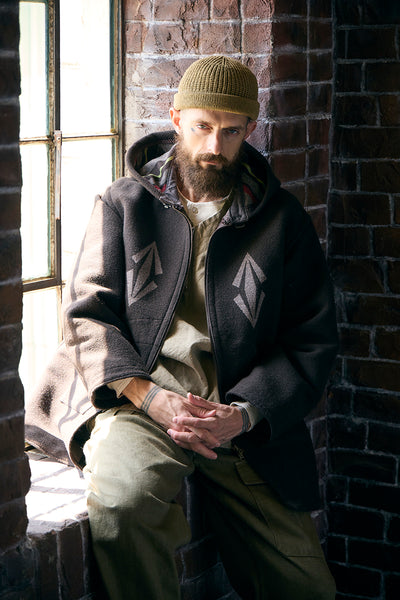 【ナイジェル・ケーボン】MAN / ウェイティングコート - ラグジャカード / WAITING COAT - RAG JACQUARD