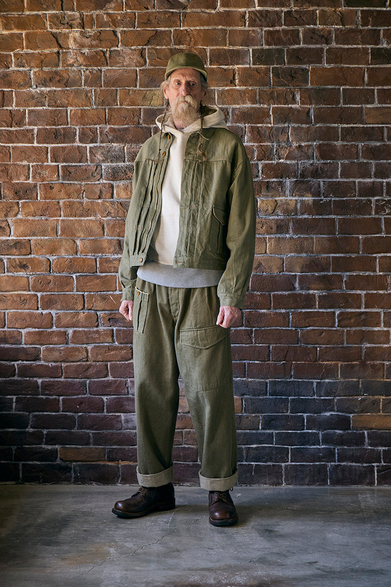 【ナイジェル・ケーボン】UNISEX / ブリティッシュアーミーパンツ - ルーズデニム / BRITISH ARMY PANT - LOOSE DENIM