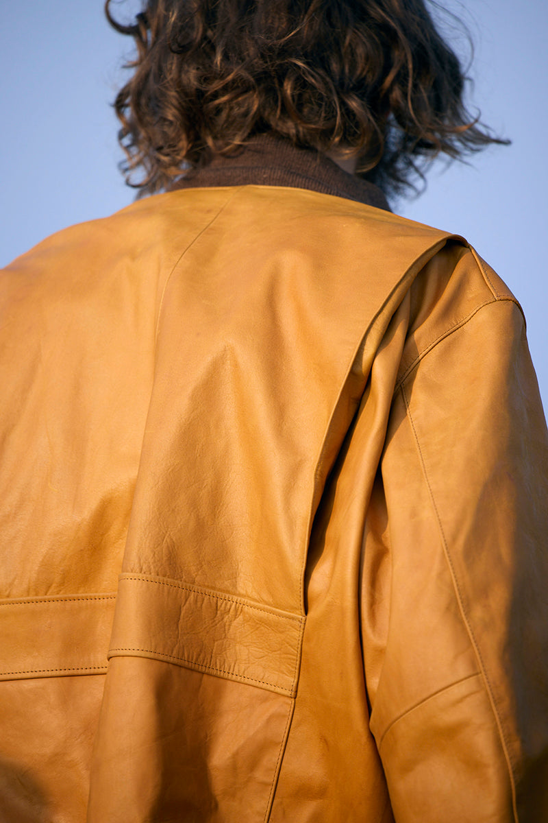 ナイジェル・ケーボン】MAN / A-1 フライトジャケット - ホース