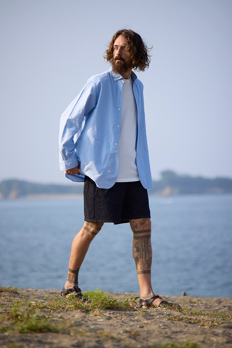 【ナイジェル・ケーボン】MAN / ニュージムパンツ - ルーズデニム / NEW GYM PANT - LOOSE DENIM