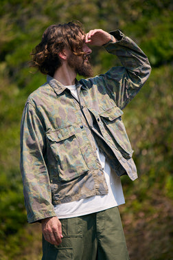 【ナイジェル・ケーボン】MAN / 40s USMCジャケット - ミックスダックハンターカモ / 40s USMC JACKET - MIX DUCK HUNTER CAMO