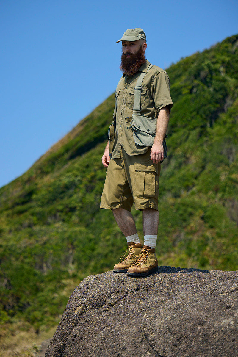 【ナイジェル・ケーボン】MAN / アーミーカーゴショーツ / ARMY CARGO SHORT