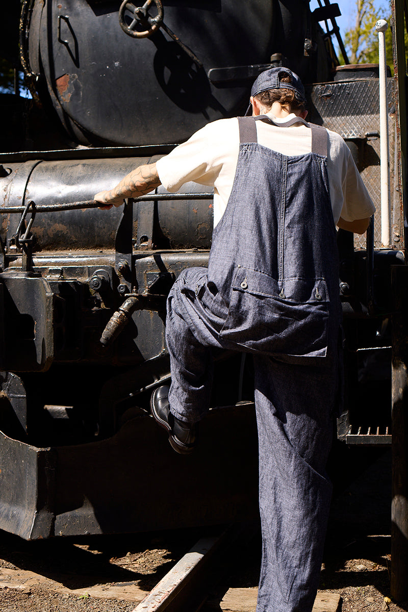 【ナイジェル・ケーボン】UNISEX / ネイヴァルダンガリー - リネンデニム / PT01 NAVAL DUNGAREE - LINEN DENIM