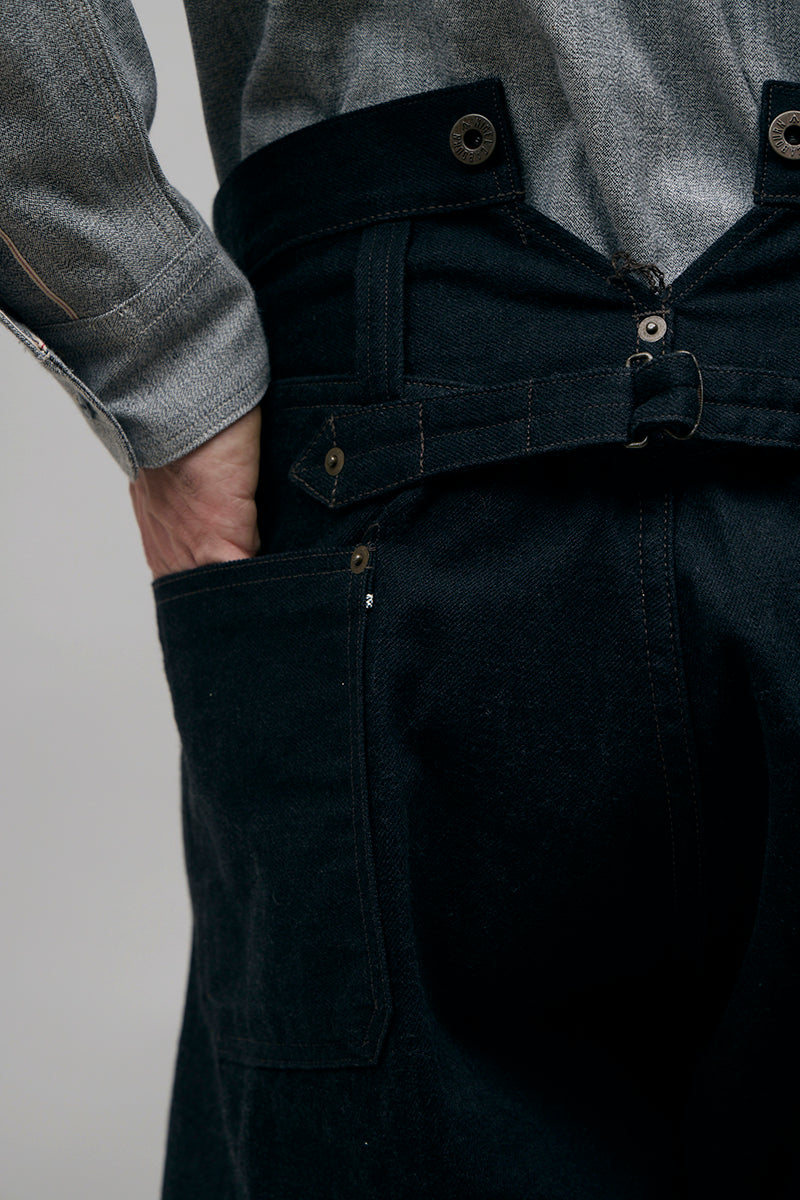 【ナイジェル・ケーボン】MAN / レイルマンデニムパンツ - ブラックデニム / RAILMAN DENIM PANT - BLACK DENIM