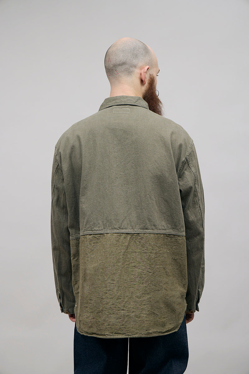 【ナイジェル・ケーボン】MAN / ユーティリティーシャツ タイプ2 - 10オンスデニム / UTILITY SHIRT TYPE2 - 10oz DENIM