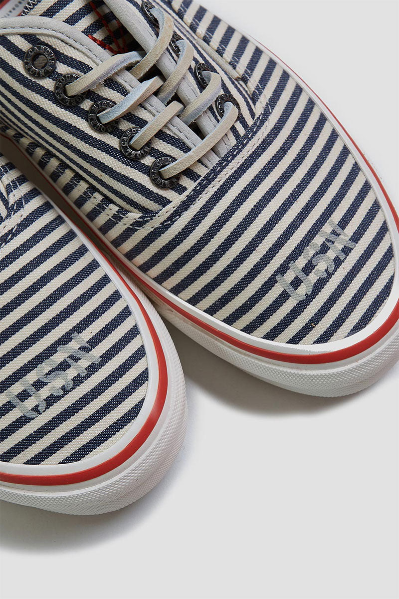 【ナイジェル・ケーボン】UNISEX / Nigel Cabourn x VAULT by VANS - Authentic LX-Stripe - ネイビー