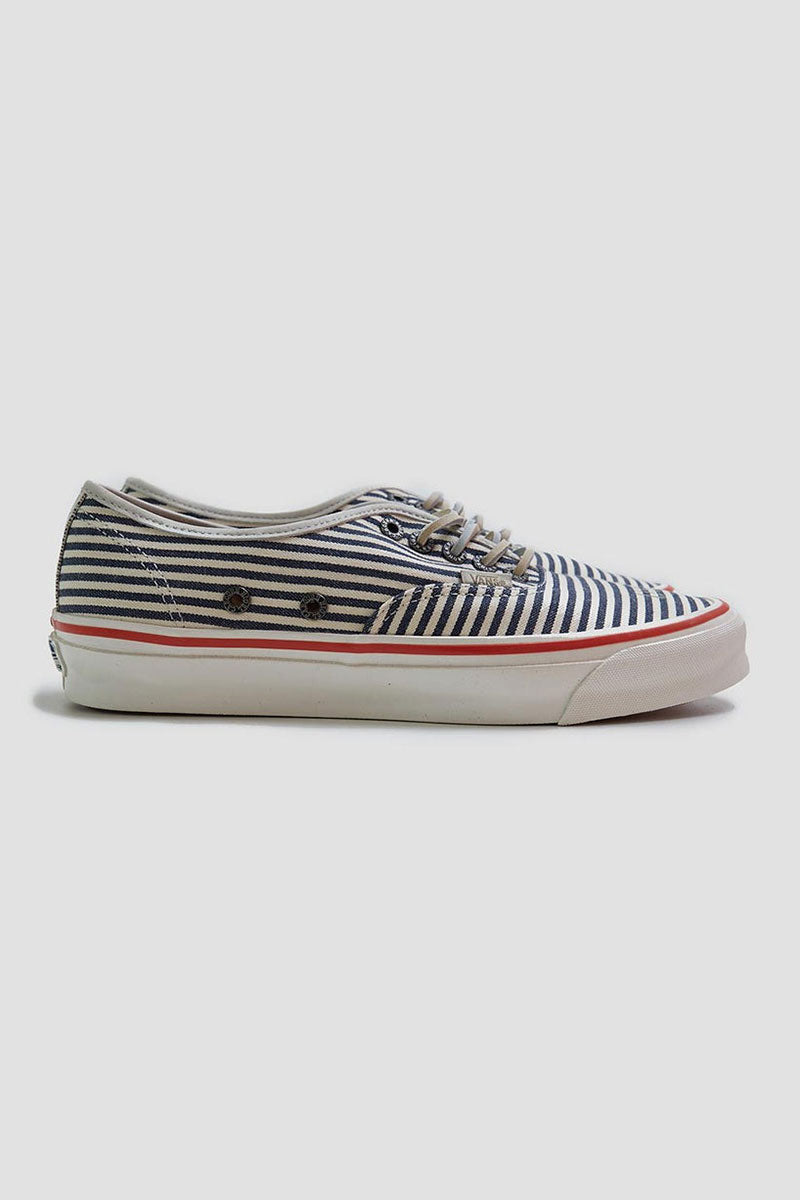 【ナイジェル・ケーボン】UNISEX / Nigel Cabourn x VAULT by VANS - Authentic LX-Stripe - ネイビー