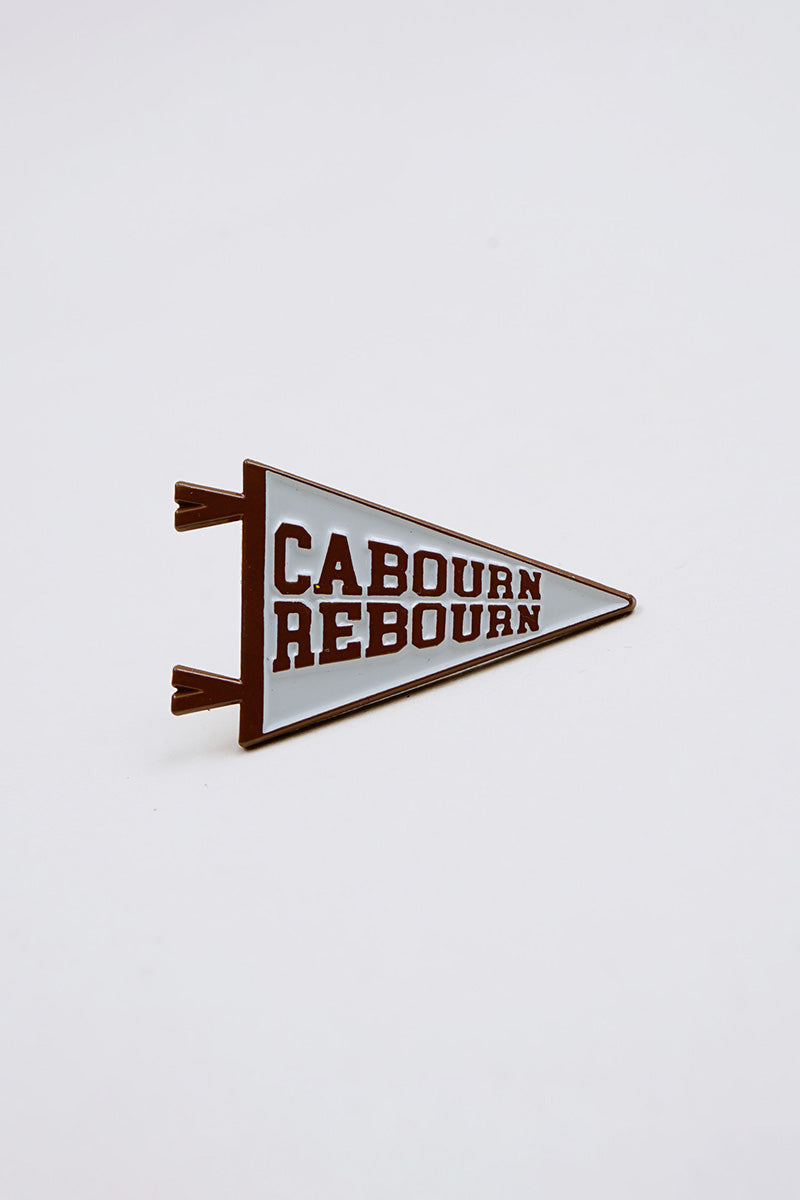 【ケーボン・リボーン】WOMAN / ケーボン・リボーンピンバッヂ / CABOURN REBOURN PIN BADGE