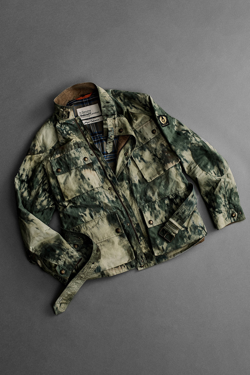 【ナイジェル・ケーボン】MAN / ナイジェル・ケーボン × ベルスタッフ - カモトライアルマスター / Nigel Cabourn x BELSTAFF - CAMO TRIALMASTER