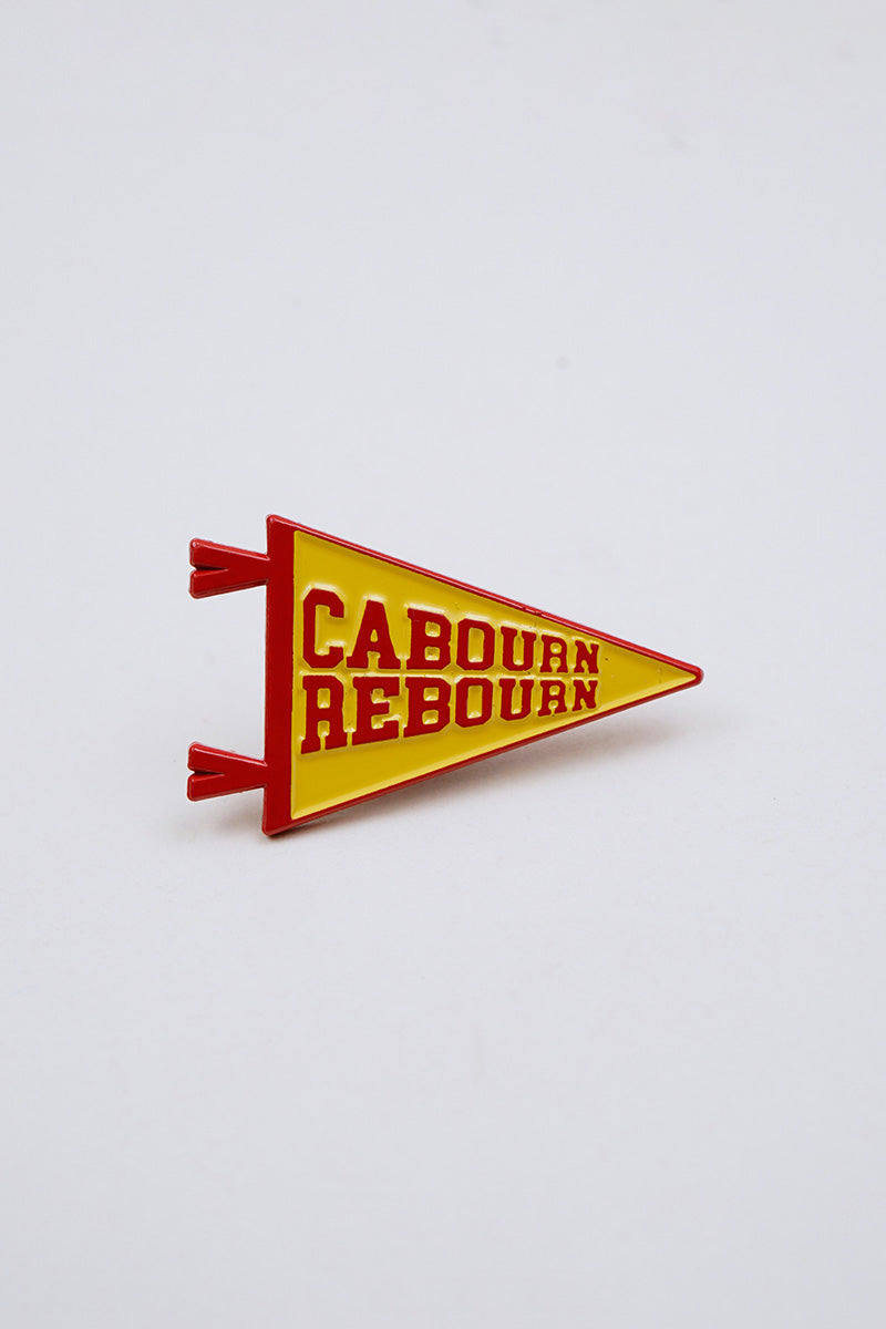 【ケーボン・リボーン】WOMAN / ケーボン・リボーンピンバッヂ / CABOURN REBOURN PIN BADGE
