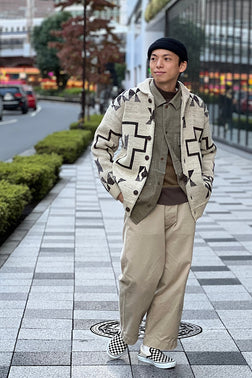 カホンMADE IN PERU値下げ中‼️ Styling] Nigel Cabourn WOMAN THE ARMY GYM TOKYU PLAZA GINZA STORE