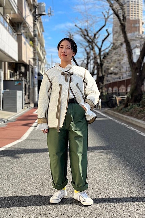 [Styling]Nigel Cabourn WOMAN THE ARMY GYM NAKAMEGURO STORE 2024.2.18